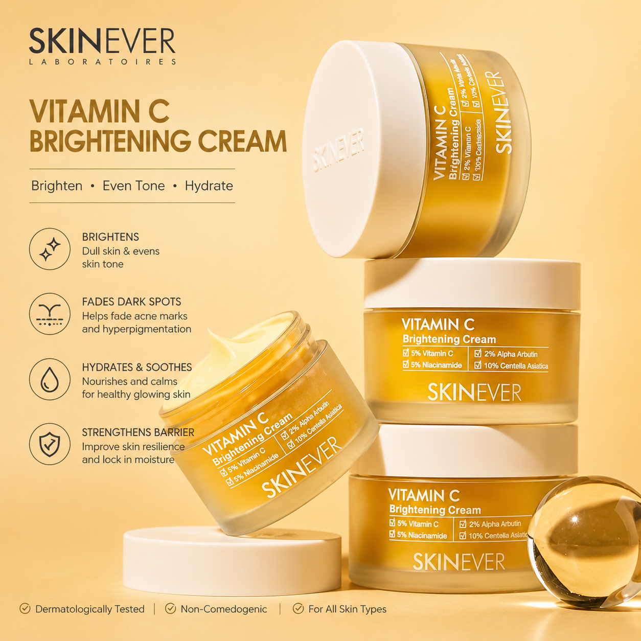 Skinever Citrus Glow Cream