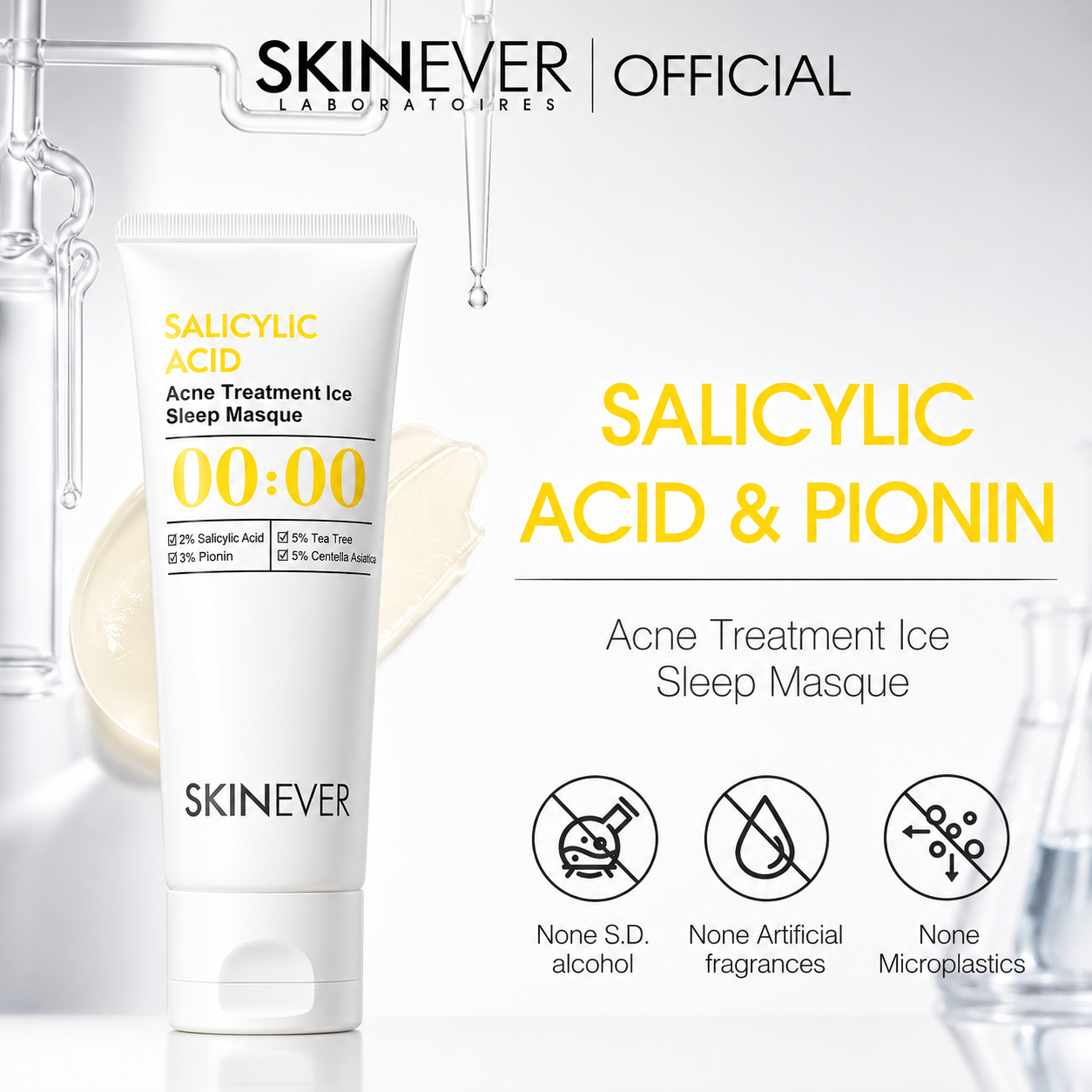 Skinever ClearFreeze Acne Mask