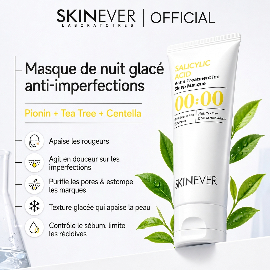 Skinever ClearFreeze Acne Mask