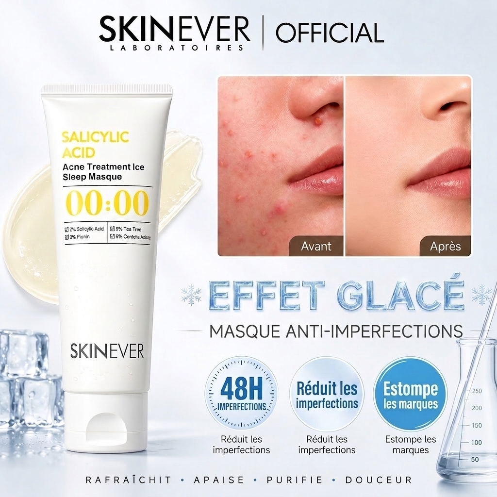 Skinever ClearFreeze Acne Mask